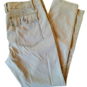 CAbi Women's High Rise Jeans - Tan